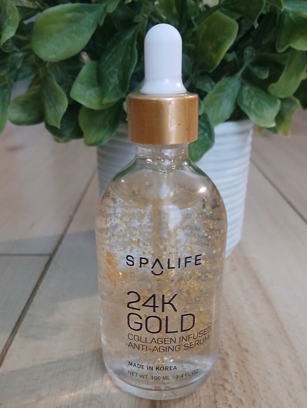 Spa~Life 24K Gold Collagen Infused Anti Aging Serum Korea Skincare No Box